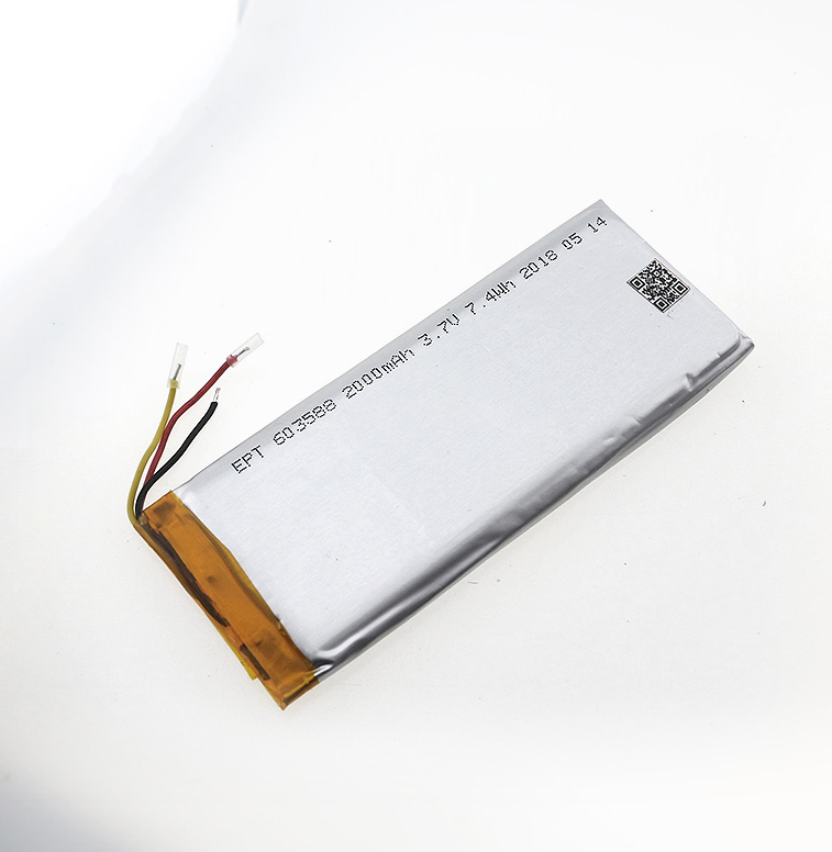 3.7V 2000mAh照明燈具高溫燈具聚合物鋰電池 3.7V 2000mAh照明燈具高溫燈具聚合物鋰電池